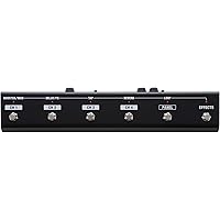 BOSS GA-FC | 6-Button Foot Controller | Hands-Free Control of BOSS/Roland Guitar & Bass Amps | Streamlined Channel Switching