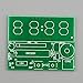 1 X C51 4 Bits Electronic Clock Electronic Production Suite DIY Kits