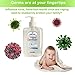 240ML Rinse-Free Antibacterial Hygienic Gel, Non-Rinse Hand Sanitizer Gel, Instant Hand Refreshing Gel,Hand Cleanser Gel Effective 99.99%, Light Moisturizing,For Kitchen/Bathroom/Office/School