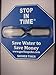 Stop in Time 5 minute shower timer by AM Conservation