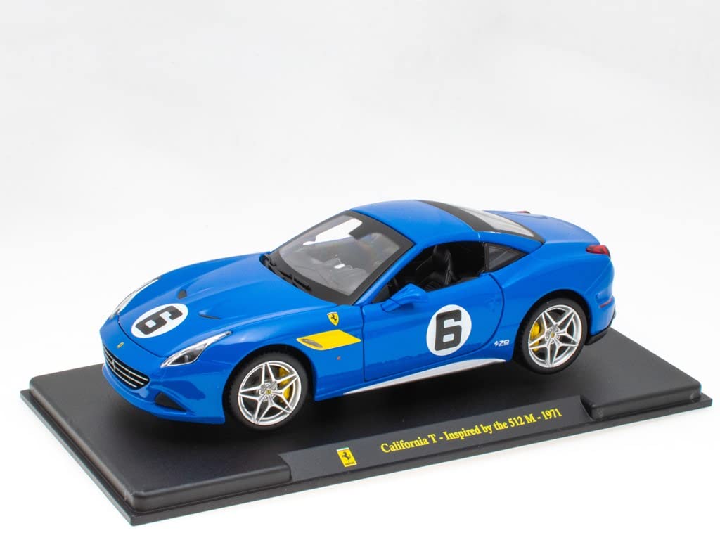 OPO 10 - Collectible miniature car 1/24 compatible with Ferrari California T 1971 - FN049