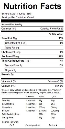 Snacks (Cheddar Sesame Stick, 1 LB)