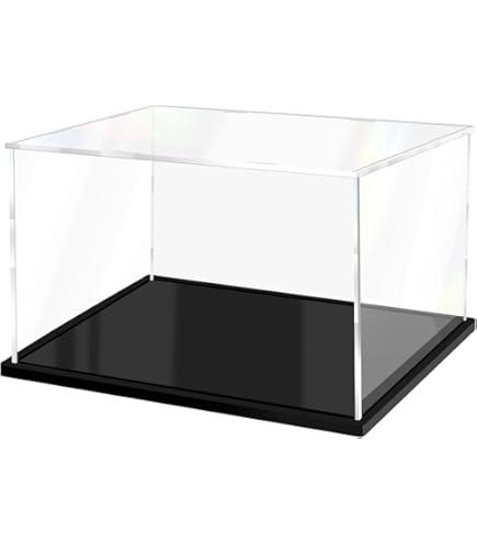 Clear Acrylic Display Case - Dustproof Stand For Dominican
