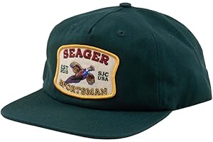 Sportsman Adjustable Snapback Cap by Seager