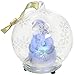 StealStreet SS-UG-HD-0372 Christmas Light Up Glass Ornament Ball - White Snowman