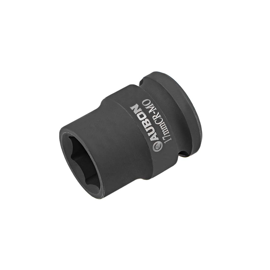 sourcing map 1/2-Inch Drive by 17mm Shallow Impact Socket, Cr-Mo Alloy Steel, 6-Point, Metric