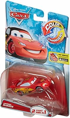 Disney Pixar Cars Color Changers Lightning McQueen Vehicle - Amazon Mỹ ...