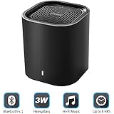 Portable Bluetooth Speaker - Mini Bluetooth Speaker w/ Superior Sound and Enhanced Heavy Bass, 3W Sound Drivers, 33Ft Wireless Range, Up to 6 Hours Playtime Premium Wireless Bluetooth Speaker