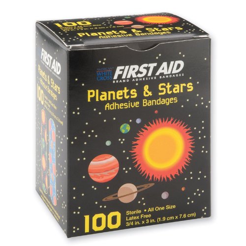 vendas de planetas y estrellas de primeros auxilios - 100 por paquete