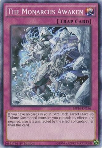 Yu-Gi-Oh! - The Monarchs Awaken (MP14-EN236) - Mega Pack 2014 - 1st Edition - Common