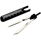 Airgoesin ECG EKG EMI Black Calipers Ruler Drafting Electrocardiogram Divider