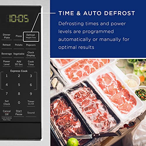 GE Countertop Microwave Oven 0.9 Cubic Feet Capacity, 900 Watts