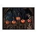 VKTECH Full Drill 5D DIY Diamond Painting Kit Halloween Pumpkin Round Rhinestone Embroidery Cross Stitch Craft Best Gift Room Decor 16x12 inch
