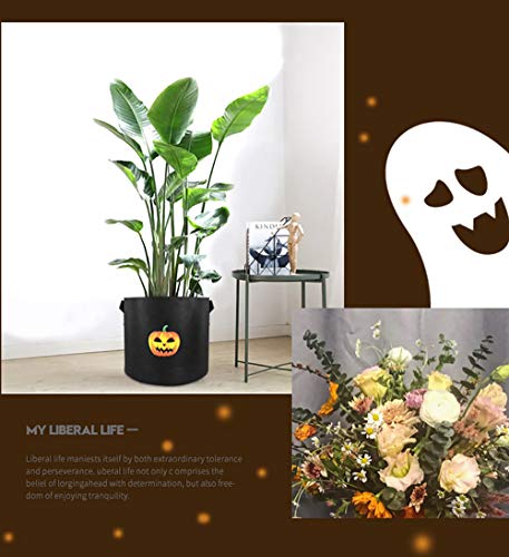 aeepd 7 Gallon Plant Vegetable Grow Bags with Handles 5 Pack Garden Planter Container for Tomato Potato Carrot Air Plant