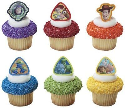 Amazon Com Buzz Lightyear Woody Jessie Toy Story 12 Cupcake