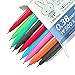 Xeno Shinzi Katoh Mon peluche 0.38 Mm Slim Ball Point Pen Box (Pack of 12) 9 Color Mix