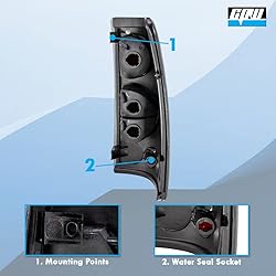 CPW Tail Lights Compatible with [1999 2000 2001