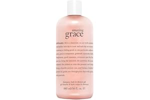 philosophy amazing grace hydrating bath & shower gels - efficiently cleanses, soothes & comforts dry skin - vegan & cruelty free formula
