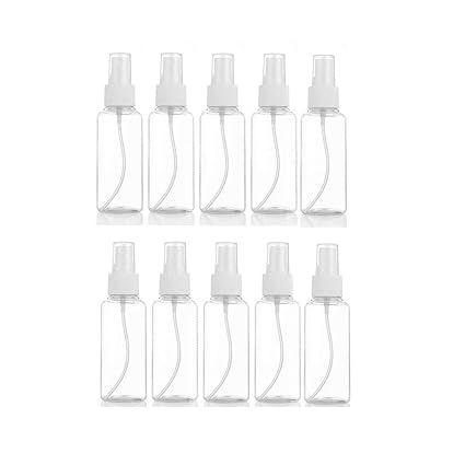 SYGA 100Ml Transparent Plastic Spray Bottle Cosmetics Bottle Empty Bottle,Portable Fine