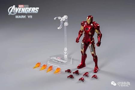 Amazon Zdtoys 中動玩具 Marvel Iron Man Mk7 アイアンマン マーク7 1 10 アクション フィギュア 並行輸入品 フィギュア ドール 通販