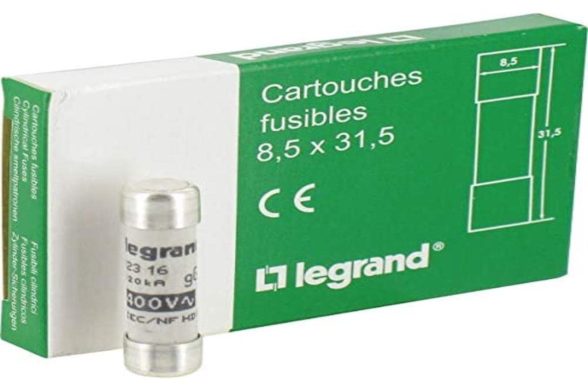 Legrand 013304 fuse 10 mm x 38 mm, 4 A, type GG