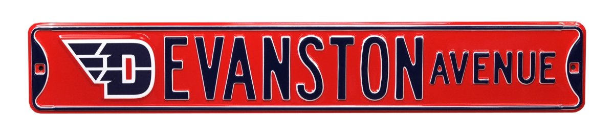 6 Ave X Daytonロゴストリートsignstreetサイン チームカラー 36 Ncaa With B074vn33g2 Evanston ガーデン用ジョイントマットタイル ディズニープリンセスのベビーグッズも大集合 Rumble Media