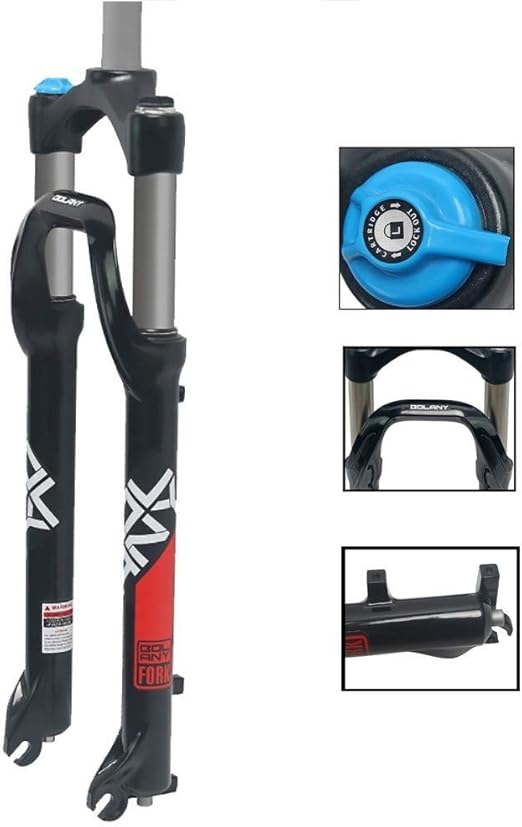 ZXASDC Suspension Fork, 26inch Bicycle Front Fork, Magnesium Alloy