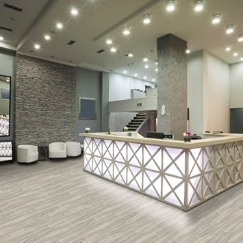 Bodenbelag Vinyl De Luxe Rococo Raincloud Grau P5eck