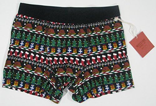 Mossimo Boxer Briefs Christmas Trees and Turkeys Men's X-Large