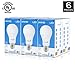 Hyperikon LED Light Bulb A21 14W=100W, Non Dimmable, E26 Base, CRI 84, Non Dimmable, UL, Soft White, 6 Pack