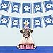 Puppy Dog Paw Print Banner - Pet Theme Birthday Party Decorations Supplies - 2 Pack