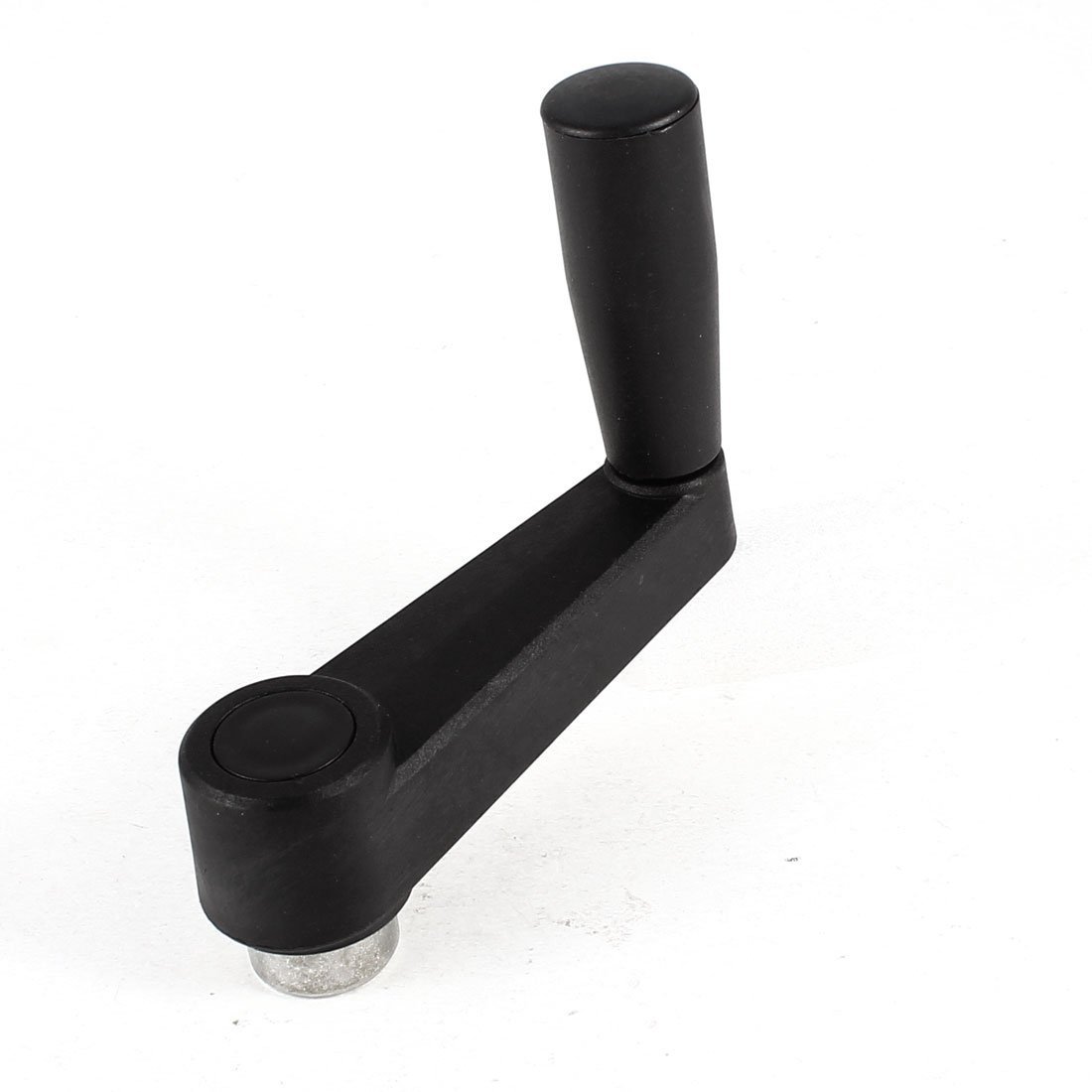 sourcing map Black Rotatable Grip M8 Mounting Hole Adjustable Handle for Machinery