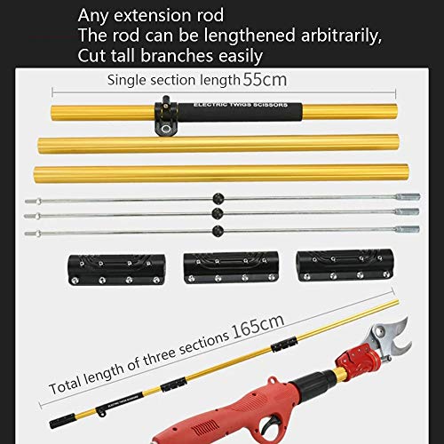 household products Elektrische Astschere mit hohem AST, AST-Astschere, wiederaufladbare Hochleistungs-Astschere… – Bild 8