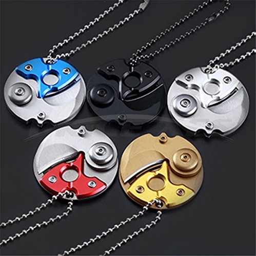 Creative Coin-shape Knife EDC Folding Pocket Knife Keychain Stainless Steel Blade EDC Multitool Collection - Gift Ideas For Employees and Boy Scouts (5 Pcs)