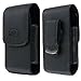Leather Vertical Swivel Belt Clip Case Pouch for LG Exalt VN360