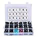 Auto Fasteners Retainers Rivet Clips - 299 PCS Car Push Pins Assortment Bumper Door Panel Trim Clips Kit,18 Most Popular Sizes for BMW, Toyota, Honda, Nissan, Subaru, Mazda, Audi, Benz (299)