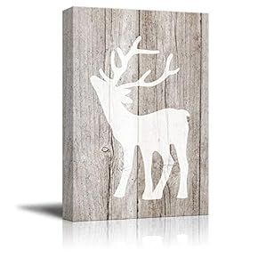 Canvas Wall Art Feather and Animals Canvas Prints Home Artwork Decoration for Living Room,Bedroom - 12x18 inches