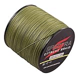 Spectra 100%Pe Braided Fishing Line 6-300Lb Test Army Green 100m-2000m