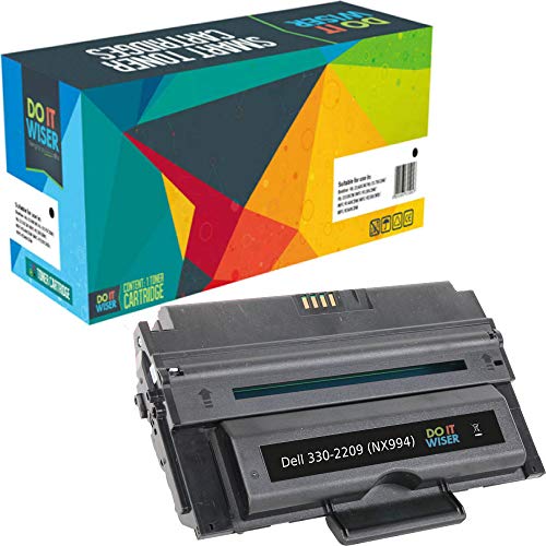 Do it Wiser Compatible Toner Cartridge Replacement for Dell 2355dn Dell 2335dn | 330-2209 NX994 (6,000 Pages)