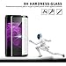 Bestfy Galaxy S8 Screen Protector, 3D Curved Whole Tempered Glass, Full Coverage, HD Clear on Samsung Galaxy S8, Black