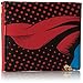 Superman Men's Bifold Wallet, Black, One Size