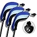 Andux 3 Pack Golf Hybrid Club Head Covers with Interchangeable No. Tags MT/hy04