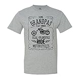 Some Grandpas Play Bingo, Real Grandpas Ride Motorcycles T-Shirt Vintage Aged To Perfection T-Shirt