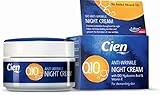 Cien Anti-Wrinkle Night Cream with Q10, Hyaluronic Acid and Vitamin E 50ml