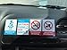 (Set of 2) Uber Lyft Headrest Decal No Smoking / Vaping Sign Rideshare Display