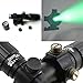 Ade Advanced Optics Adjustable Green Laser Flashlight Designator Illuminator Switch and QD Mount, Class IIIR laser product, <5mW power output