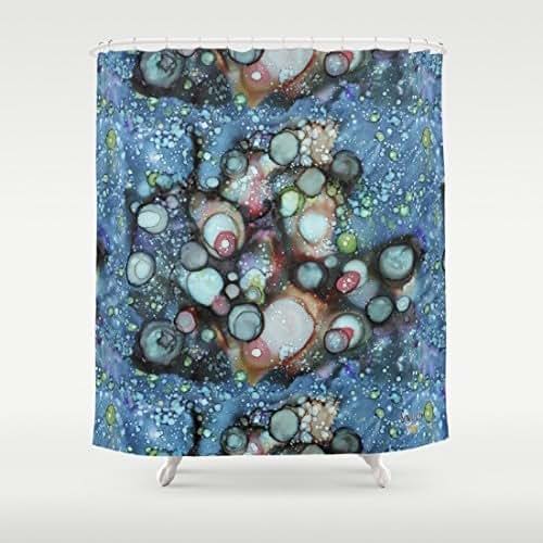 Amazon.com: 'Galaxy A' Shower Curtain. Boho gypsy style ...