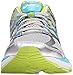 ASICS Women's GT-2000 4 Running Shoe, Silver/Turquoise/Lime Punch, 8.5 M US