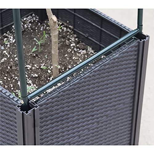 SXNYC Rosenbogen, Rosenbogen aus Metall, Rosenbogen Holz, Rosenbogen Verzinkt, Torbogen Metall, Wetterfest – Bild 6