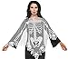 Underwraps Women's Skeleton Lace Poncho, White, One Size